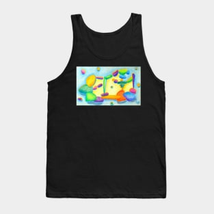 cities made of river stones Tank Top